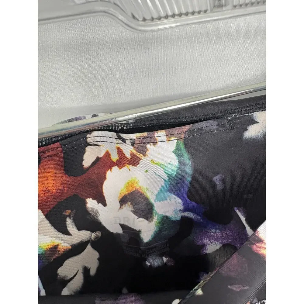 Nike Dri Fit Floral Printed Leggings Size Small